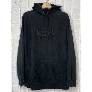 LGND Supply Co Hoodie Black Friday‎ Sweatshirt Men's XL LGND Embroidered Heavy